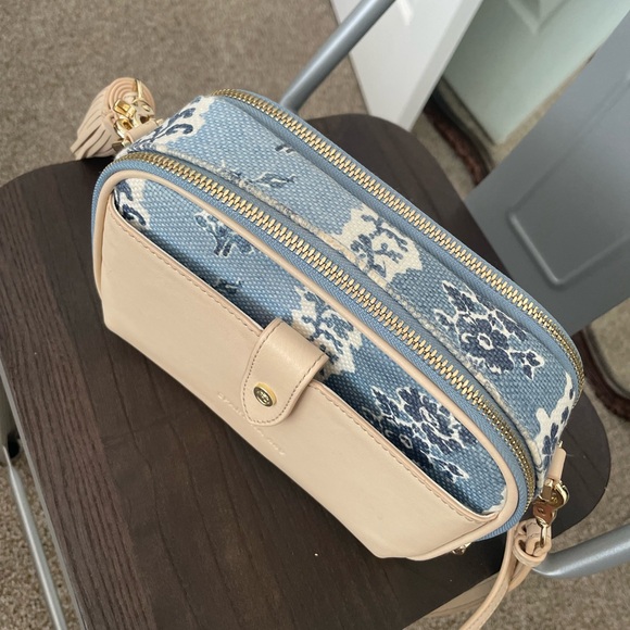 🐳 SPARTINA 449 MERYL PEOPLES SONG Crossbody 🐳💙 - Picture 4 of 16
